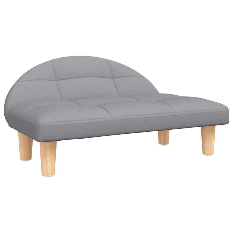 Load image into Gallery viewer, Vidaxl hondenmand 70x52x30 cm stof lichtgrijs