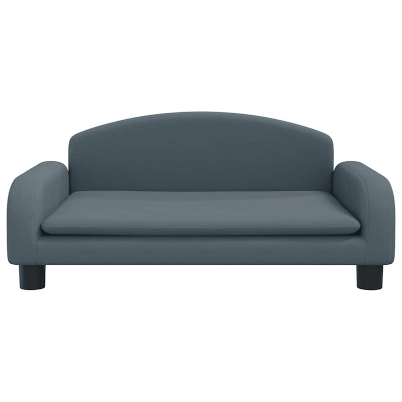 Load image into Gallery viewer, Vidaxl hondenmand 70x45x30 cm stof donkergrijs