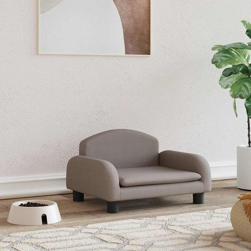 Load image into Gallery viewer, Vidaxl hondenmand 50x40x30 cm stof taupe