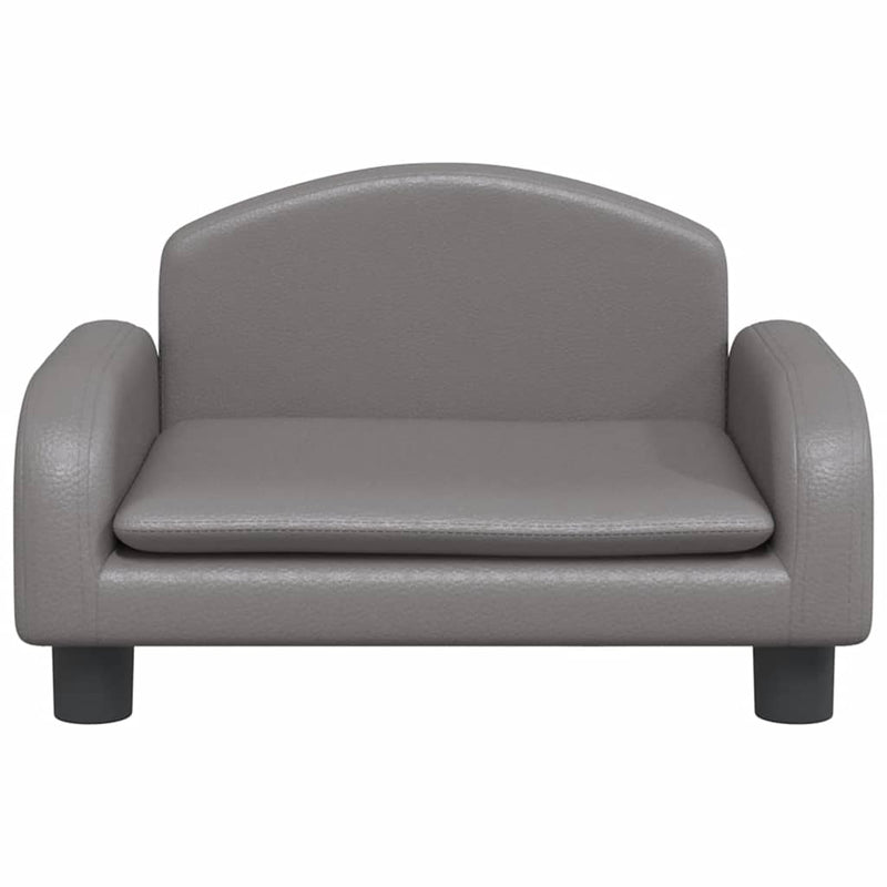 Load image into Gallery viewer, Vidaxl hondenmand 50x40x30 cm kunstleer grijs