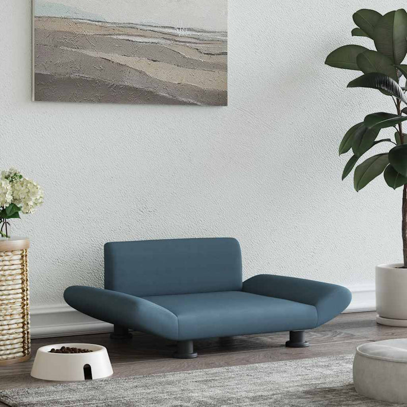 Load image into Gallery viewer, Vidaxl hondenmand 70x45x28 cm stof donkergrijs