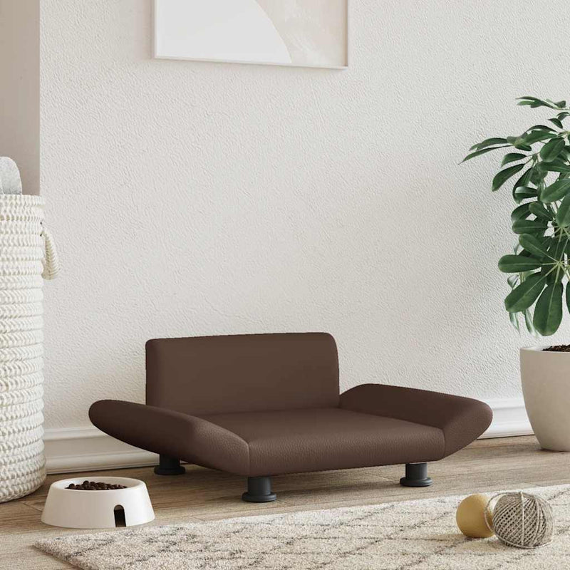 Load image into Gallery viewer, Vidaxl hondenmand 70x45x28 cm kunstleer bruin