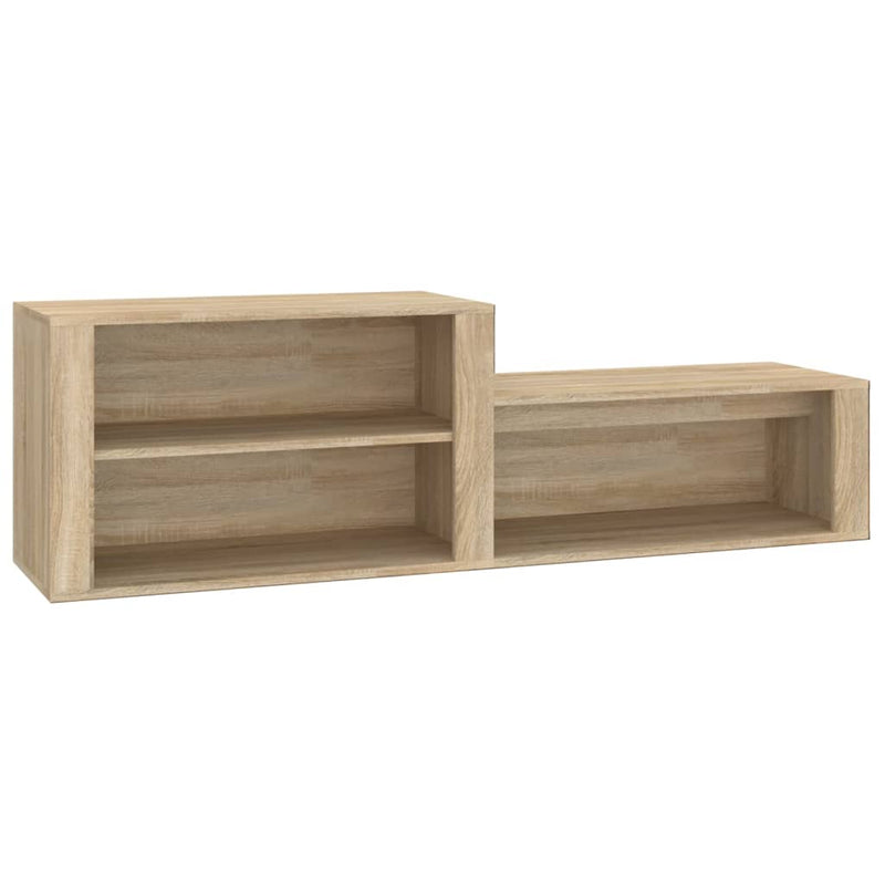 Load image into Gallery viewer, Vidaxl schoenenkast 150x35x45 cm bewerkt hout sonoma eikenkleurig