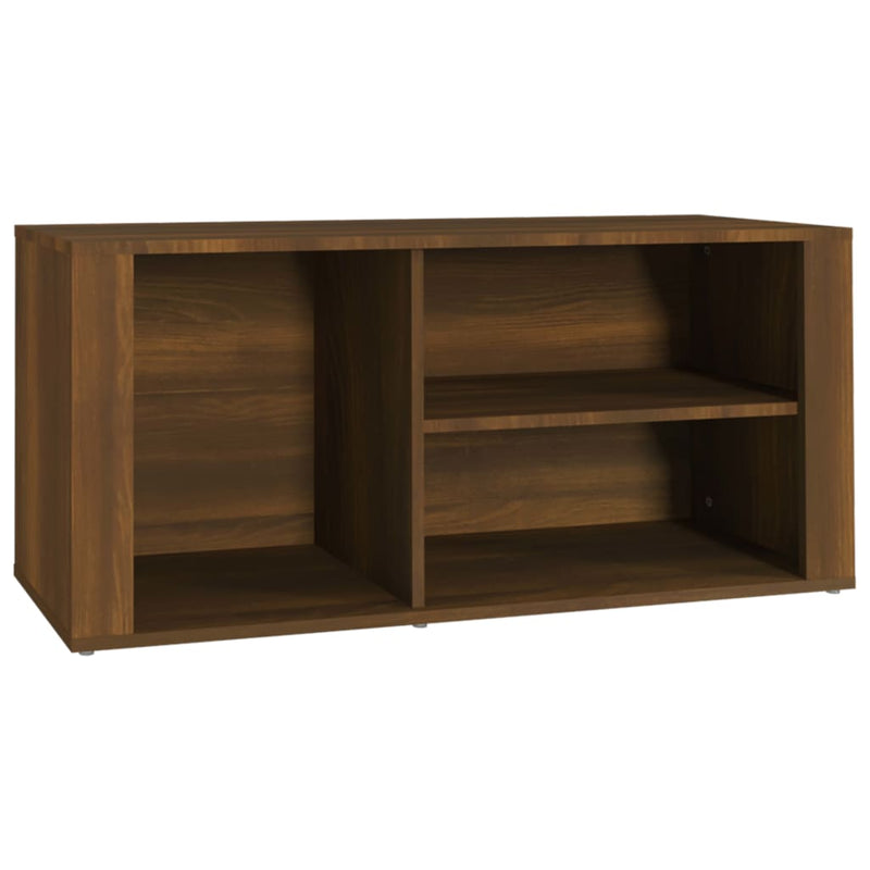 Load image into Gallery viewer, Vidaxl schoenenkast 100x35x45 cm bewerkt hout bruin eikenkleur