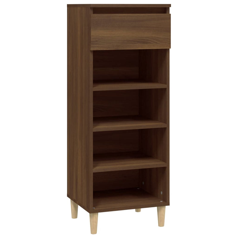 Load image into Gallery viewer, Vidaxl schoenenkast 40x36x105 cm bewerkt hout bruin eikenkleur