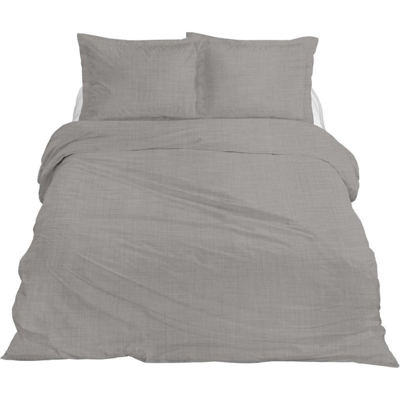 Load image into Gallery viewer, Ten cate premium linnen eenpersoons dekbedovertrek 140x200 220 cm cloudy grey