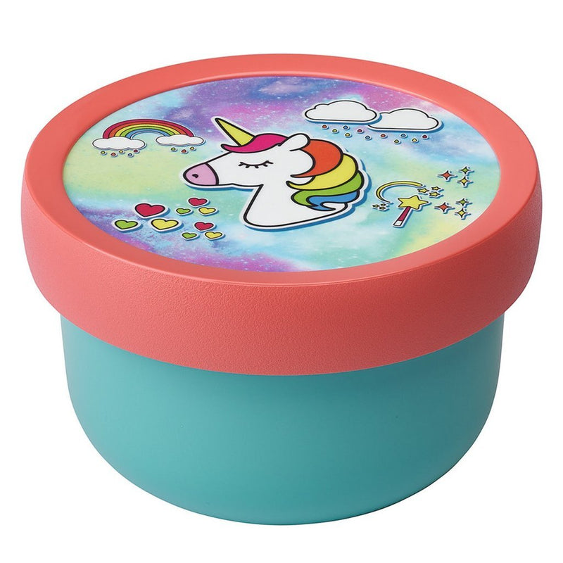 Load image into Gallery viewer, Mepal campus fruitbox unicorn 300 ml roze groen