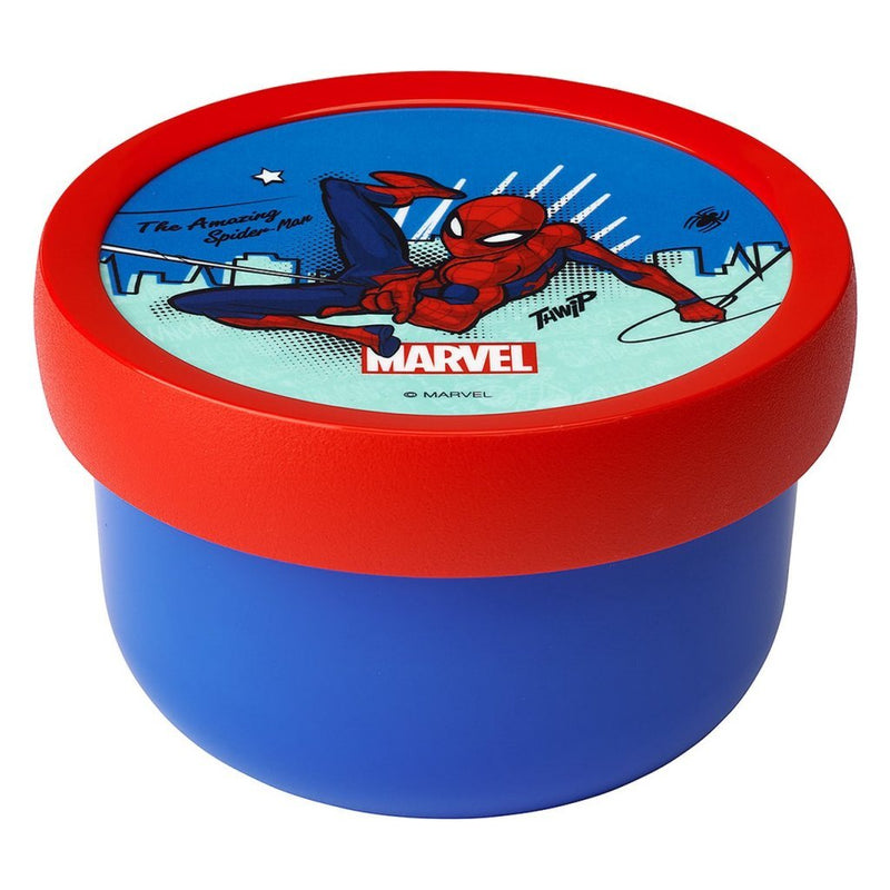 Load image into Gallery viewer, Mepal campus fruitbox spiderman 300 ml rood blauw