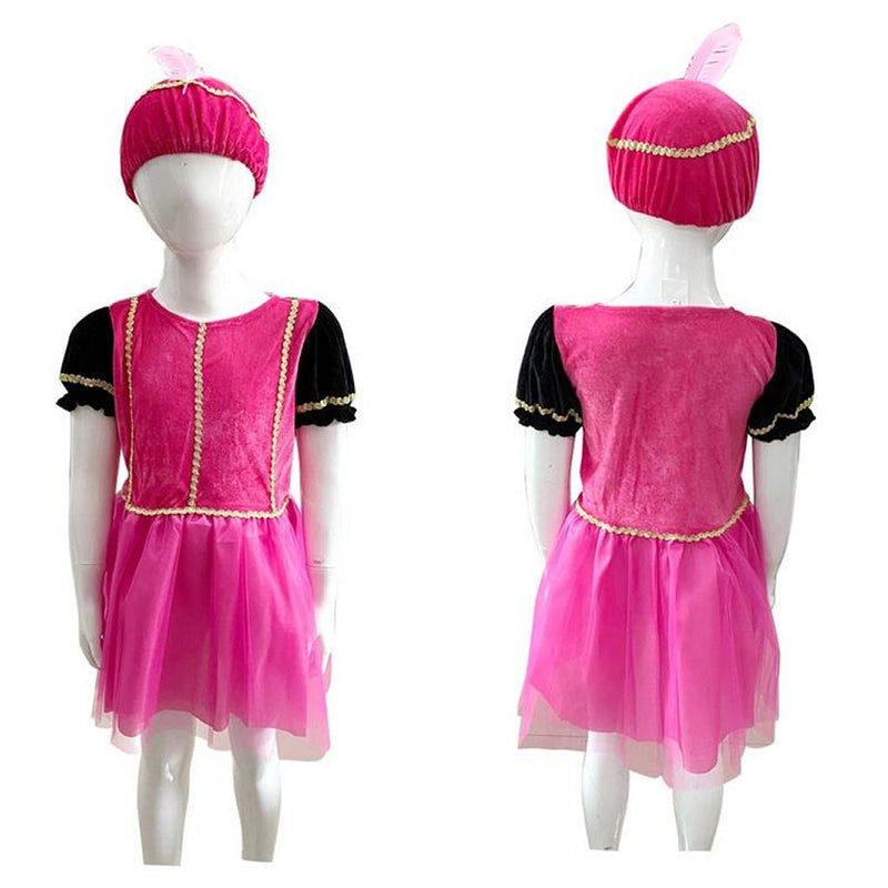 Load image into Gallery viewer, Sinterklaas Verkleedset Pietenjurk Roze 5-7 Jaar