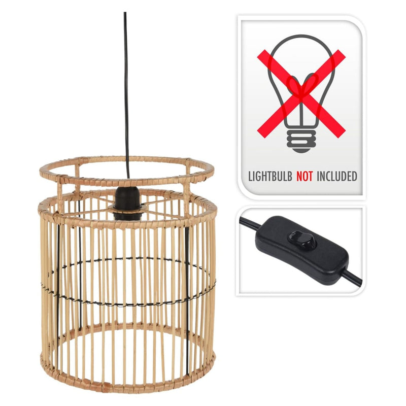 Load image into Gallery viewer, H S Collection H S Collection Hanglamp naturel