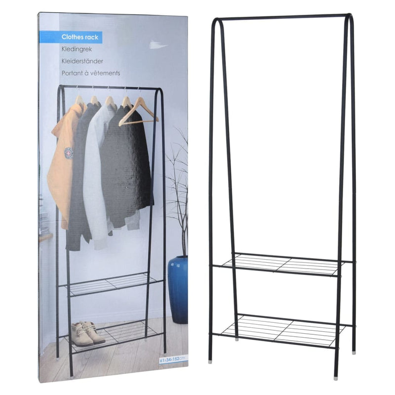 Load image into Gallery viewer, Storage solutions kledingrek met 2 lagen 61x34x152 cm
