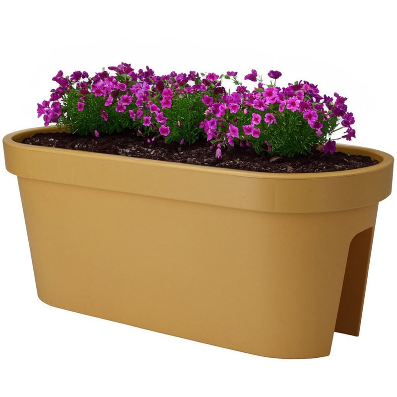Load image into Gallery viewer, Pro garden balkonbak 60x28x25 cm okergeel