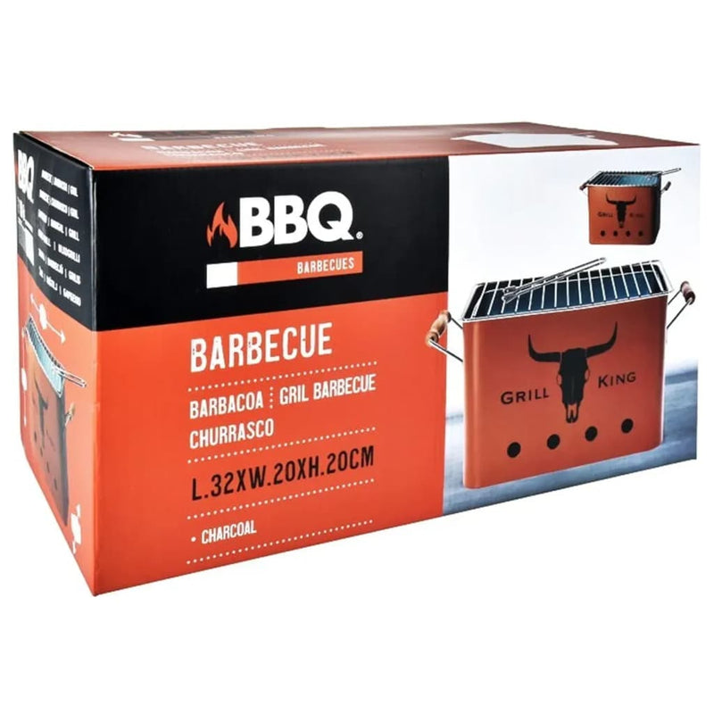Load image into Gallery viewer, Progarden barbecuegrill rechthoekig mat oranje