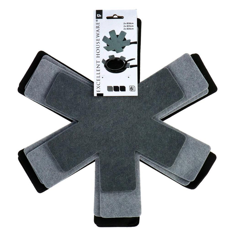 Load image into Gallery viewer, Excellent houseware panbeschermer 6 stuks 38 cm | 4 stuks