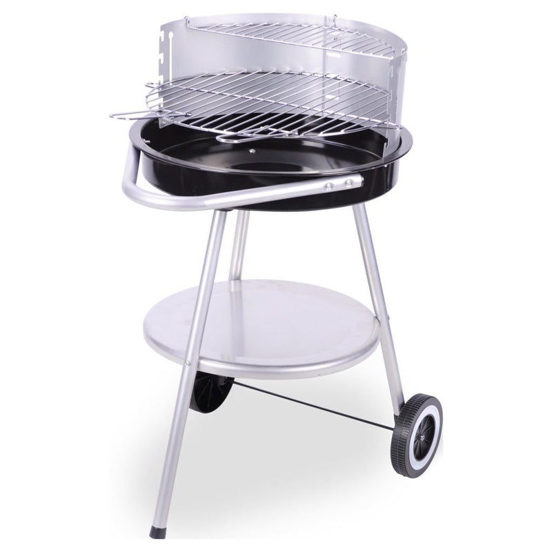 Afbeelding laden in galerijviewer, Bbq barbecue 47x77 cm zwart rvs