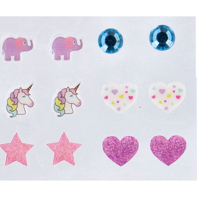 Load image into Gallery viewer, Overige merken unicorn oorbellen stickers