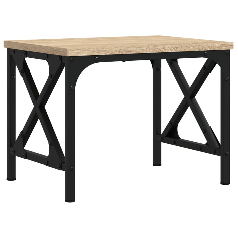 Load image into Gallery viewer, Vidaxl printerstandaard 40x30x31 cm bewerkt hout sonoma eikenkleurig