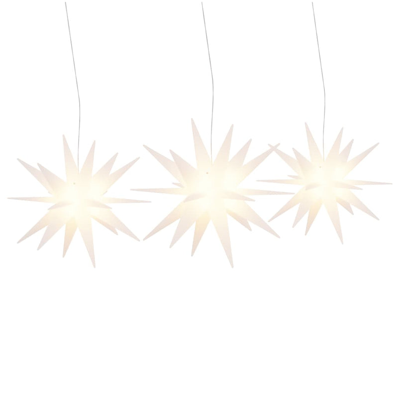 Load image into Gallery viewer, Vidaxl kerstlampen met led's 3 st inklapbaar wit