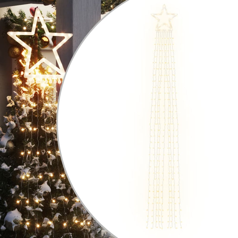 Load image into Gallery viewer, Vidaxl kerstboomverlichting 320 warmwitte led's 375 cm