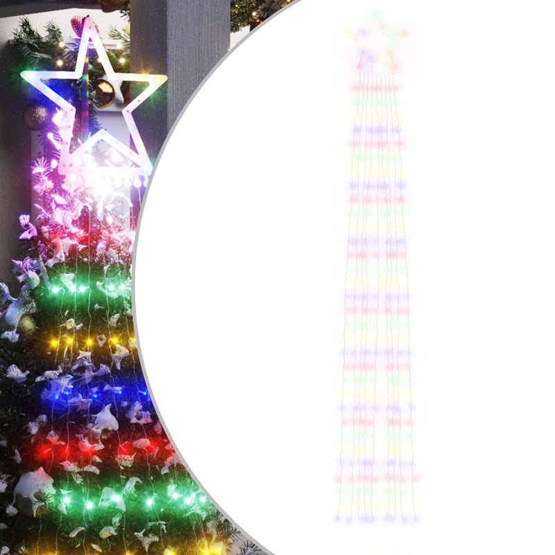 Load image into Gallery viewer, Vidaxl kerstboomverlichting 320 kleurrijke led's 375 cm