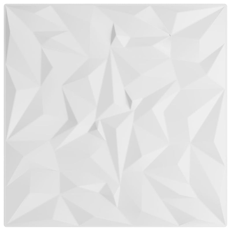 Load image into Gallery viewer, Vidaxl 24 st wandpanelen amethist 6 m² 50x50 cm xps wit