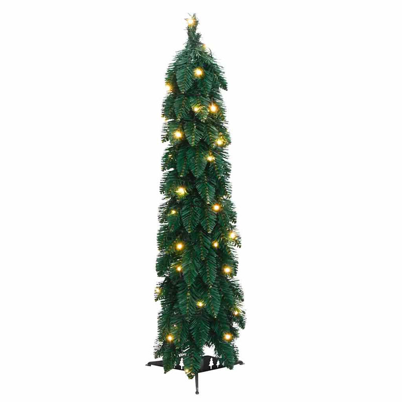 Load image into Gallery viewer, VidaXL Kunstkerstboom met verlichting 45 LED's 90 cm