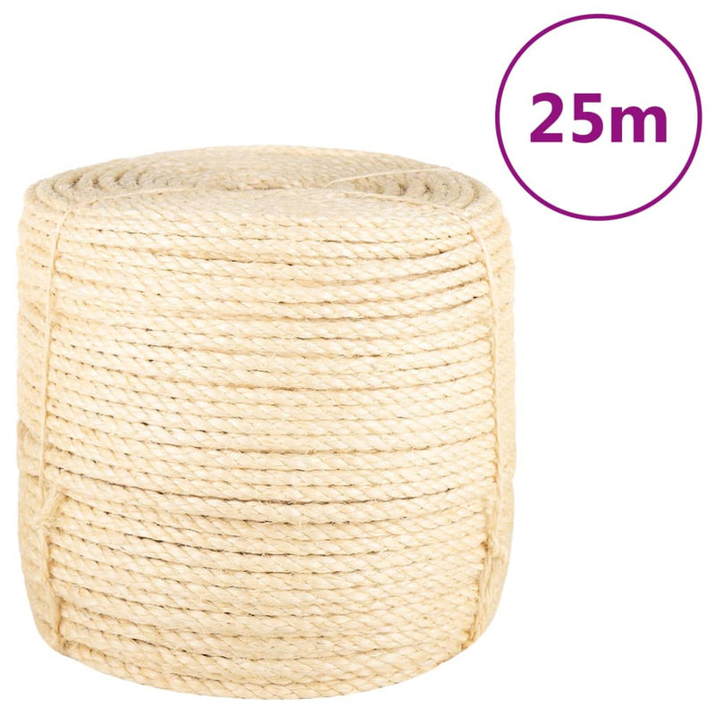 Load image into Gallery viewer, Vidaxl touw 8 mm 25 m 100% sisal