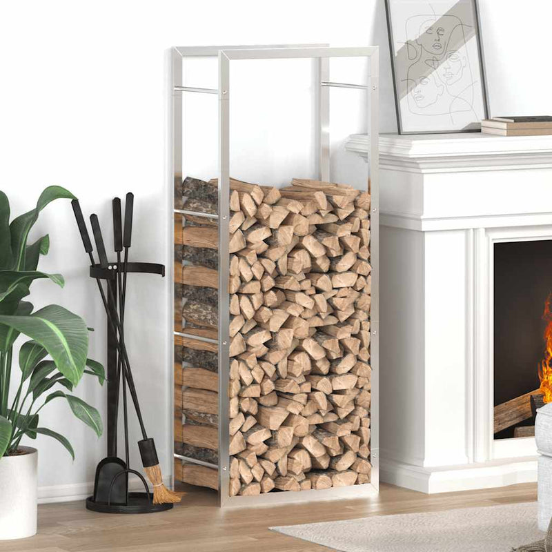 Load image into Gallery viewer, Vidaxl haardhoutrek 50x28x132 cm roestvrij staal