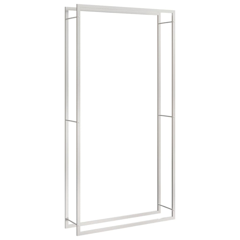 Load image into Gallery viewer, VidaXL Haardhoutrek 110x28x214 cm roestvrij staal