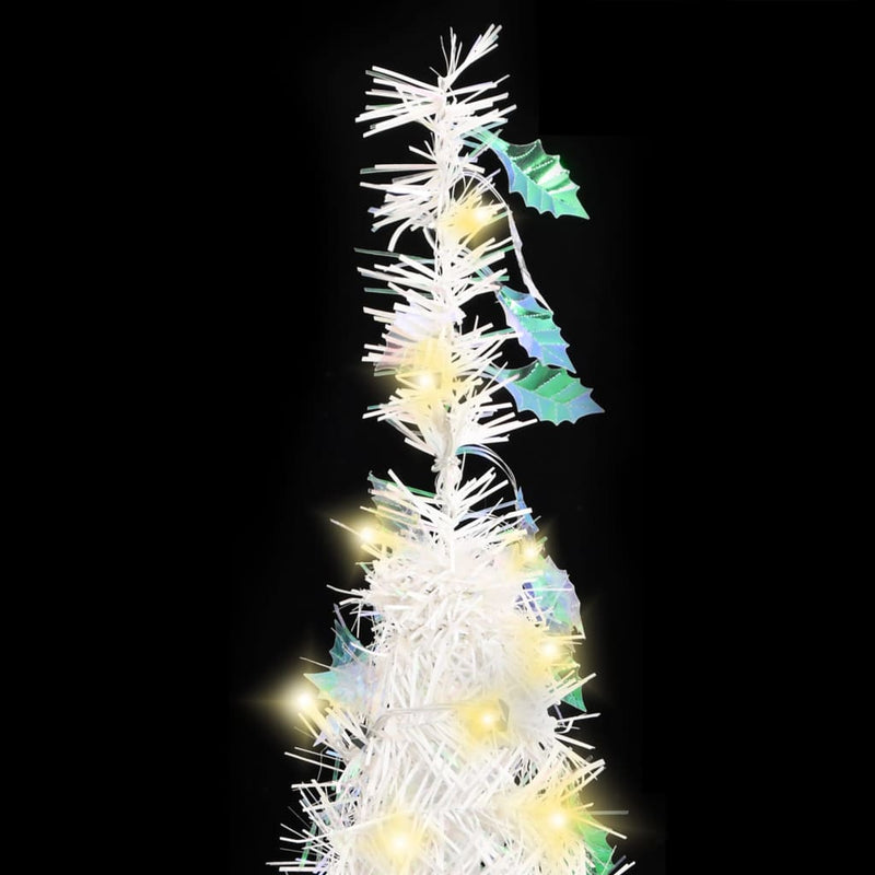 Load image into Gallery viewer, VidaXL Kunstkerstboom pop-up 50 LED's 120 cm wit