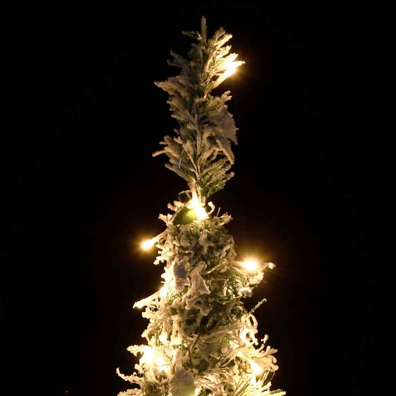 Load image into Gallery viewer, VidaXL Kunstkerstboom pop-up met sneeuw 150 LED's 180 cm