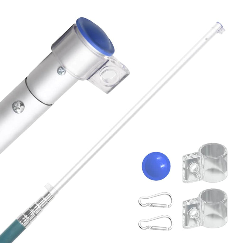 Load image into Gallery viewer, VidaXL Vlag met vlaggenmast Zweden 5,55 m aluminium