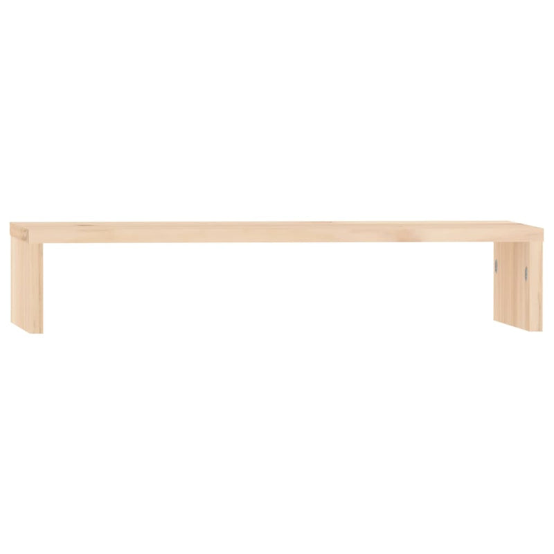 Load image into Gallery viewer, Vidaxl monitorstandaard 50x27x10 cm massief grenenhout