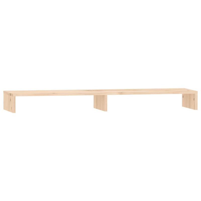 Load image into Gallery viewer, Vidaxl monitorstandaard 100x27x10 cm massief grenenhout