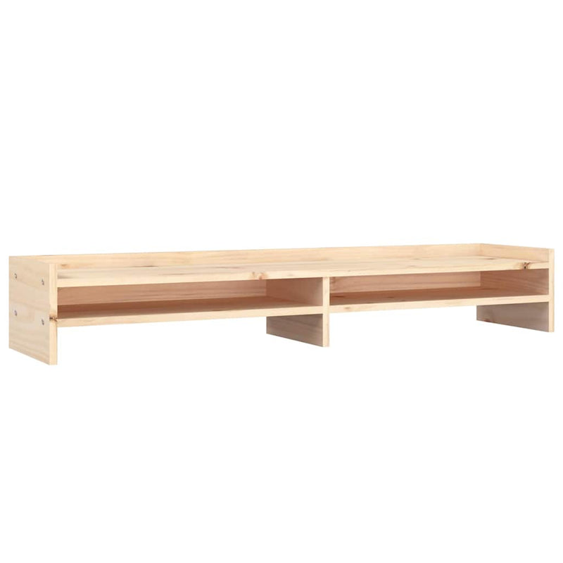 Load image into Gallery viewer, Vidaxl monitorstandaard 100x24x16 cm massief grenenhout