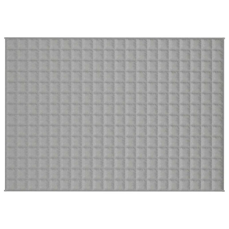 Load image into Gallery viewer, Vidaxl verzwaringsdeken 138x200 cm 10 kg stof grijs