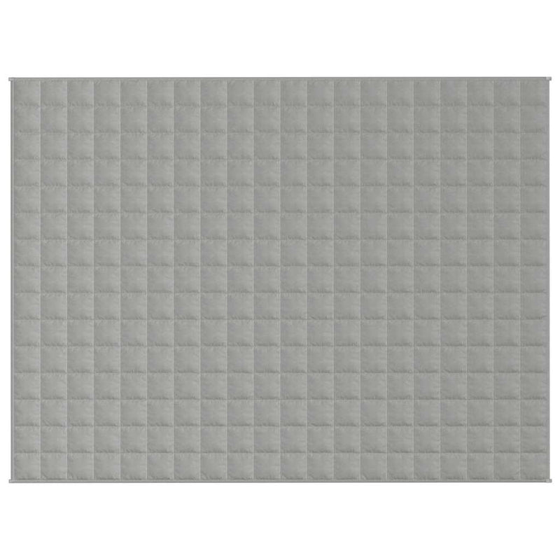 Load image into Gallery viewer, Vidaxl verzwaringsdeken 150x200 cm 11 kg stof grijs