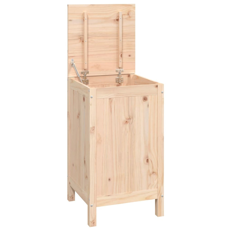Afbeelding laden in galerijviewer, Vidaxl wasmand 44x44x76 cm massief grenenhout
