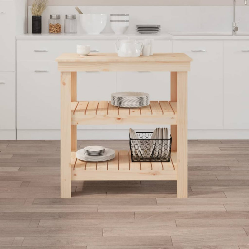 Load image into Gallery viewer, VidaXL Werkbank 78,5x50x80 cm massief grenenhout