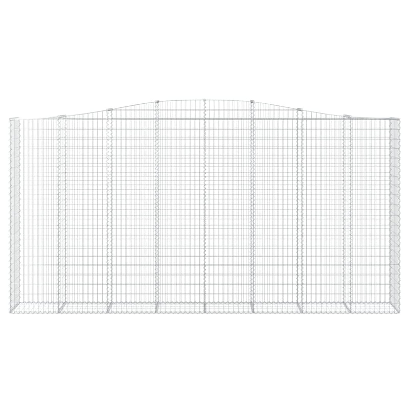 Load image into Gallery viewer, VidaXL Schanskorf gewelfd 400x50x200 220 cm gegalvaniseerd ijzer