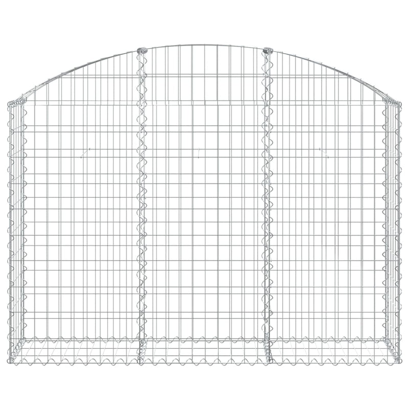 Load image into Gallery viewer, Vidaxl schanskorf gewelfd 150x30x100 120 cm gegalvaniseerd ijzer