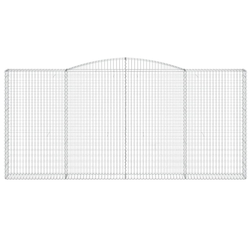 Load image into Gallery viewer, VidaXL Schanskorf gewelfd 400x30x180 200 cm gegalvaniseerd ijzer