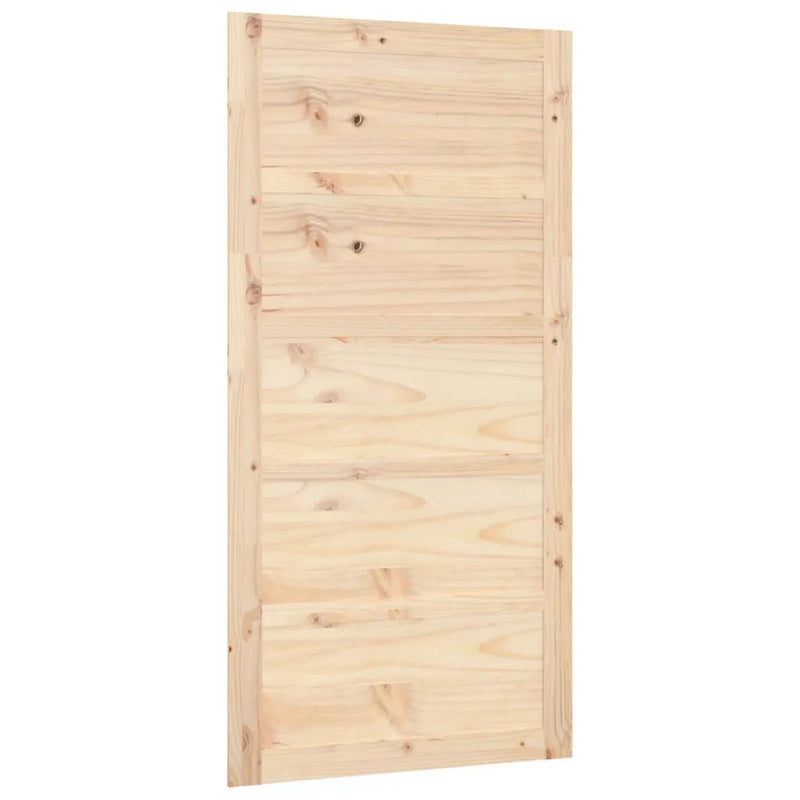 Load image into Gallery viewer, Vidaxl schuifdeur 100x1,8x204,5 cm massief grenenhout