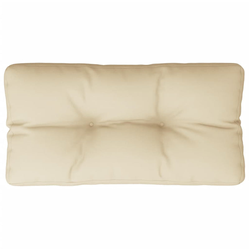 Afbeelding laden in galerijviewer, Vidaxl palletkussen 70x40x12 cm stof beige