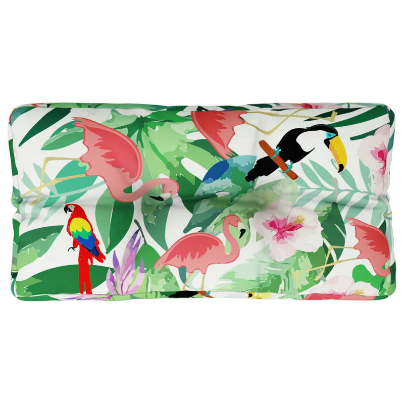 Load image into Gallery viewer, Vidaxl palletkussen 80x40x12 cm stof meerkleurig