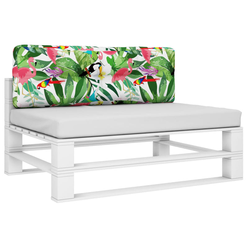 Afbeelding laden in galerijviewer, Vidaxl palletkussen 120x40x12 cm stof meerkleurig