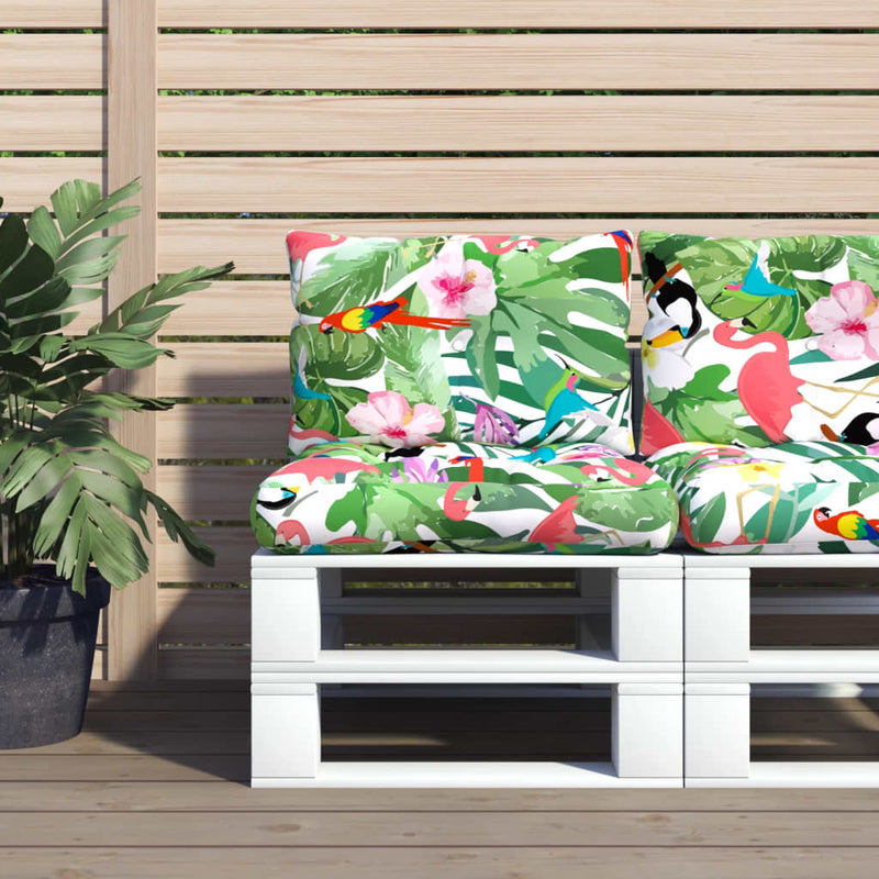 Load image into Gallery viewer, Vidaxl palletkussens 2 st oxford stof meerkleurig