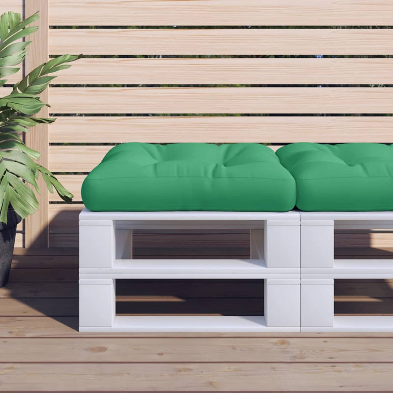 Load image into Gallery viewer, Vidaxl palletkussen stof groen