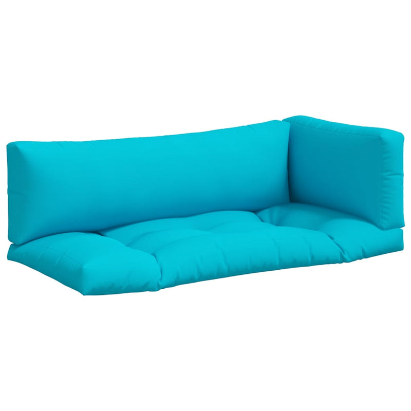 Afbeelding laden in galerijviewer, Vidaxl palletkussens 3 st oxford stof turquoise