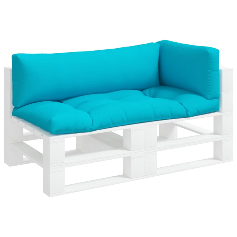 Afbeelding laden in galerijviewer, Vidaxl palletkussens 3 st oxford stof turquoise